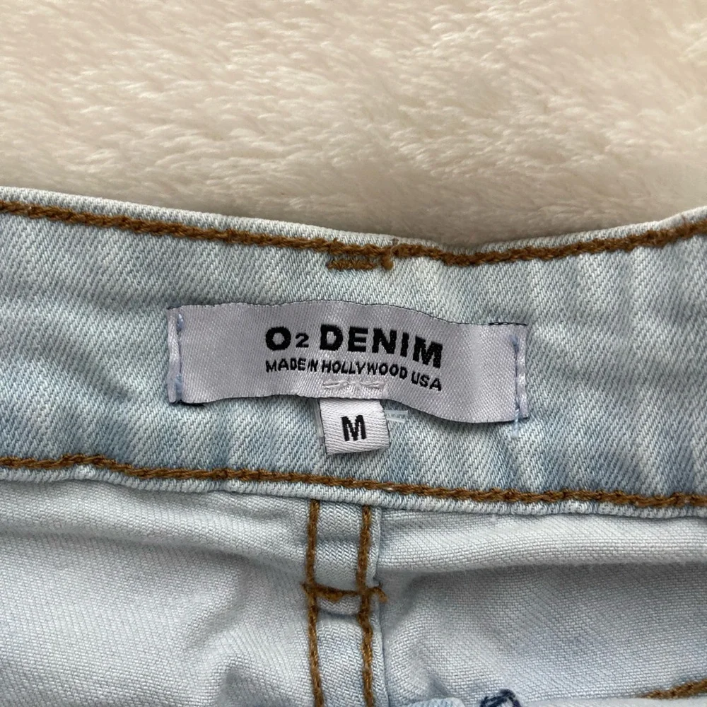 O2 Denim Mini Skirt Size Medium - Picture 6 of 8